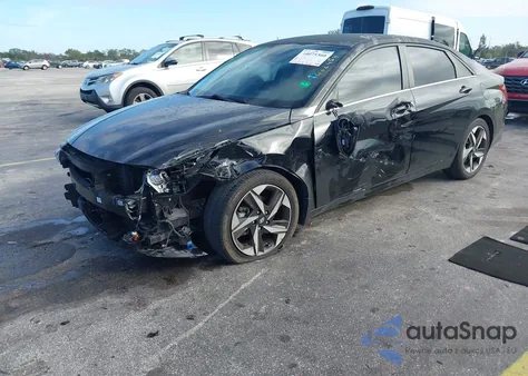 2022 Hyundai Elantra Sel z USA, uszkodzony, nr VIN KMHLN4AG0NU293878